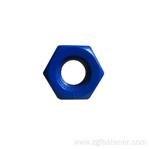 Color Heavy Hex Nuts